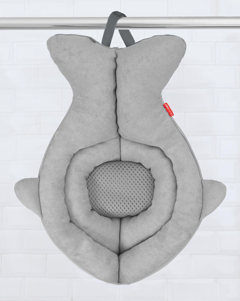 SKIP HOP Podložka do kúpeľa froté Moby Grey 0-6m