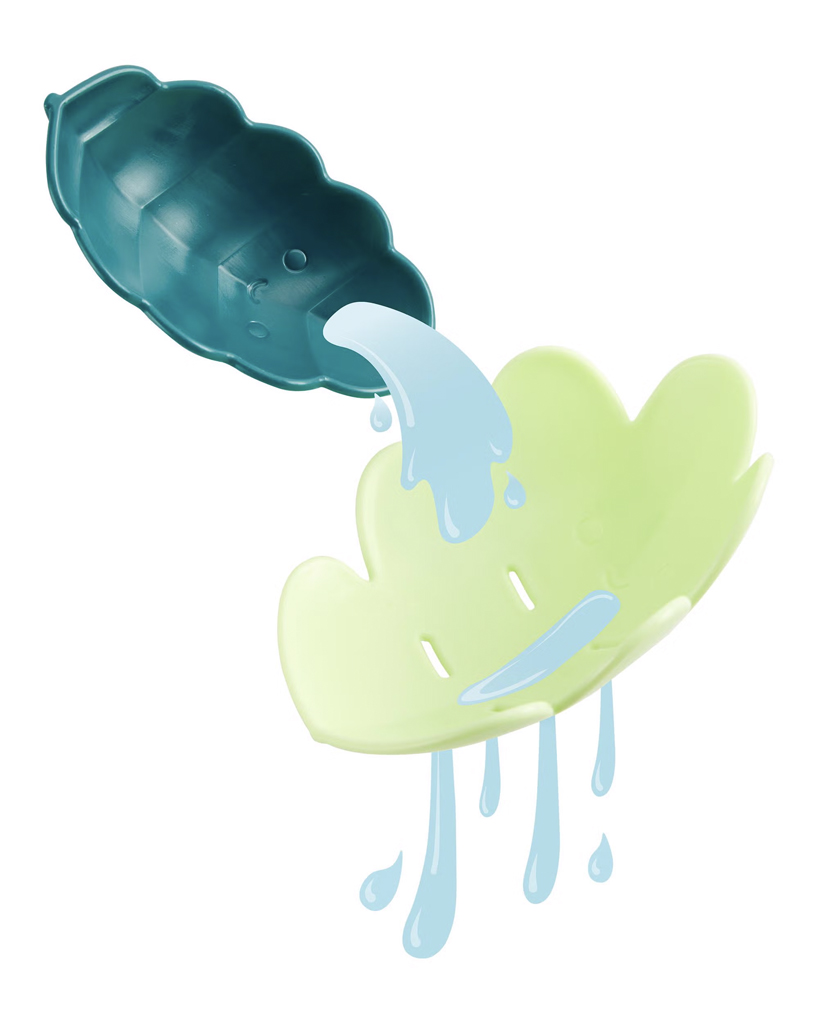 SKIP HOP Sada do vany Tub to table café 12m+ - Zábavný salát