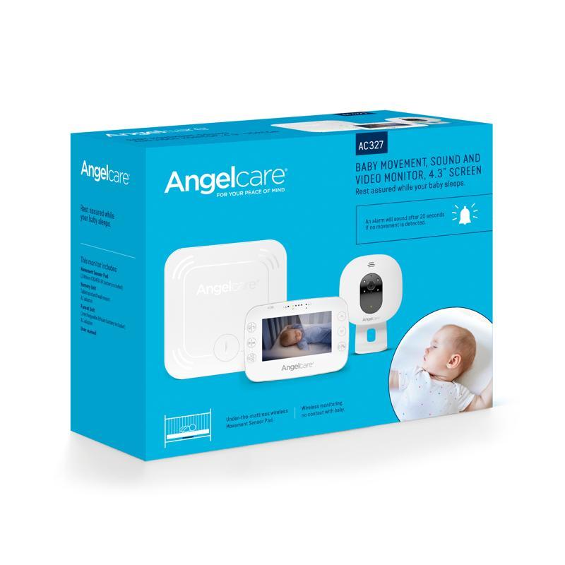 ANGELCARE AC327 Monitor pohybu dychu a video pestúnka