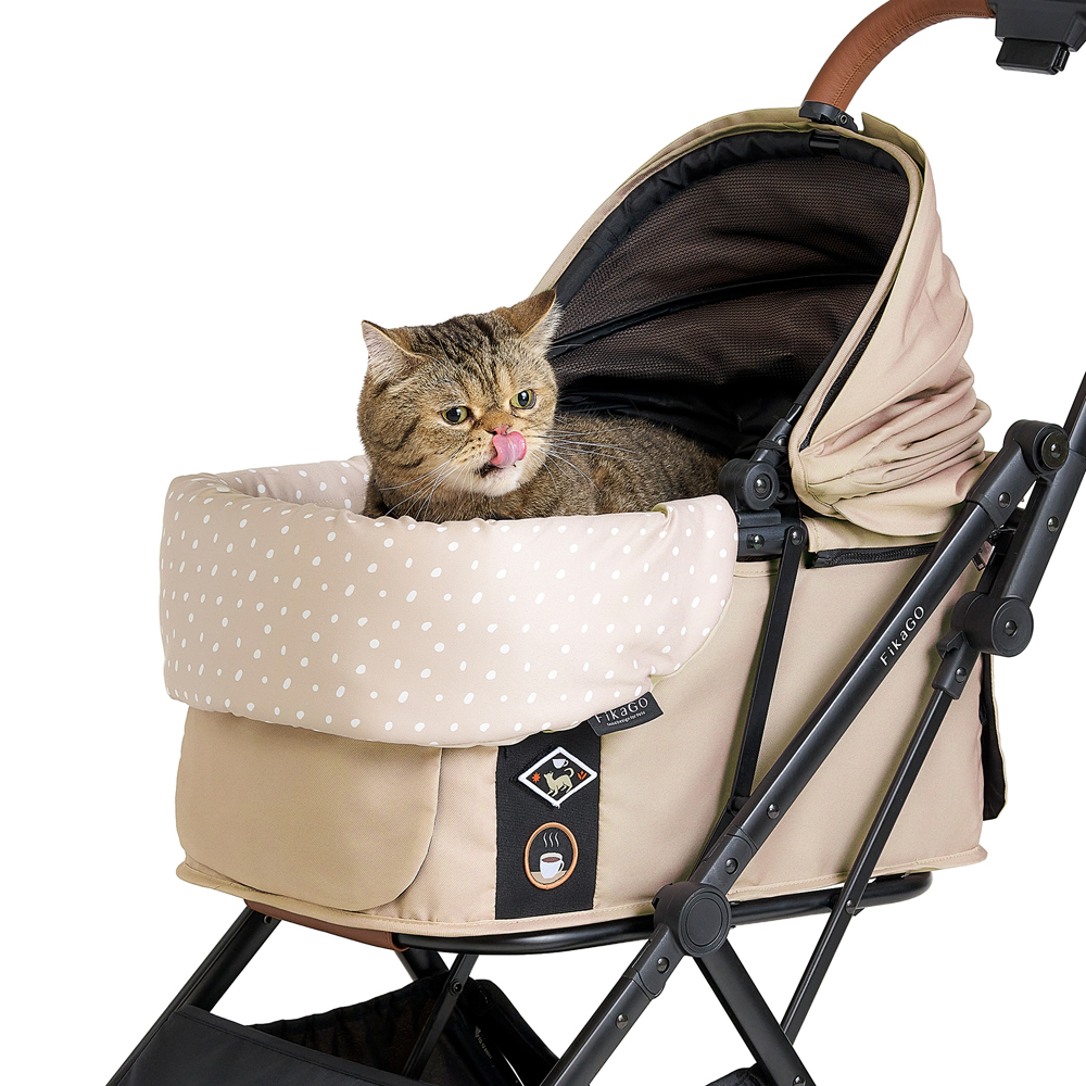 FIKAGO Podložka ochranná do kočíku Beige