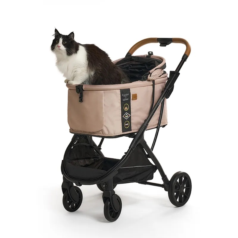 FIKAGO Kočík pre mačky / psov Agile Huggy Beige