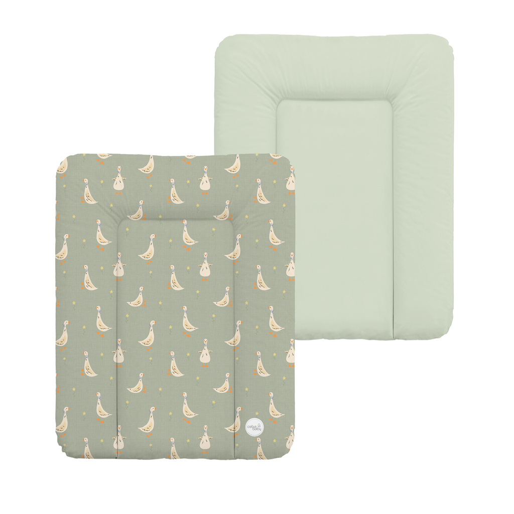 CEBA BABY Podložka prebaľovacia mäkká malá (50x70) Basic Little Ducks