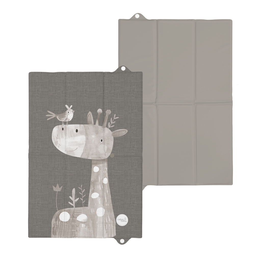 CEBA BABY Podložka prebaľovacia cestovná (60x40) Basic Friendly Giraffe