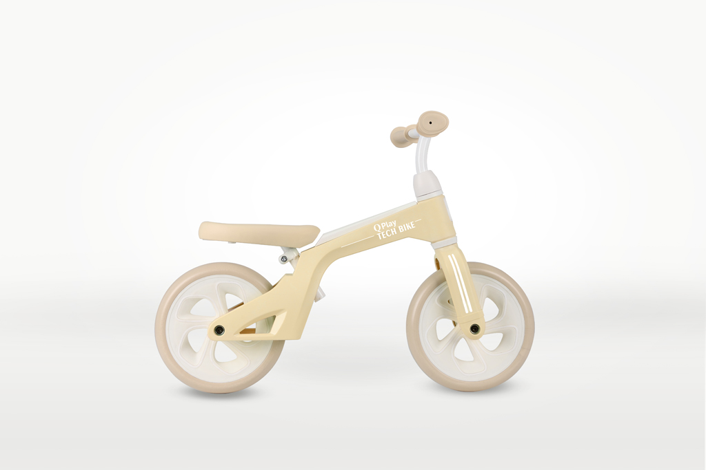 QPLAY Odrážedlo Tech Cream, věk 2-4 roky, do 30 kg