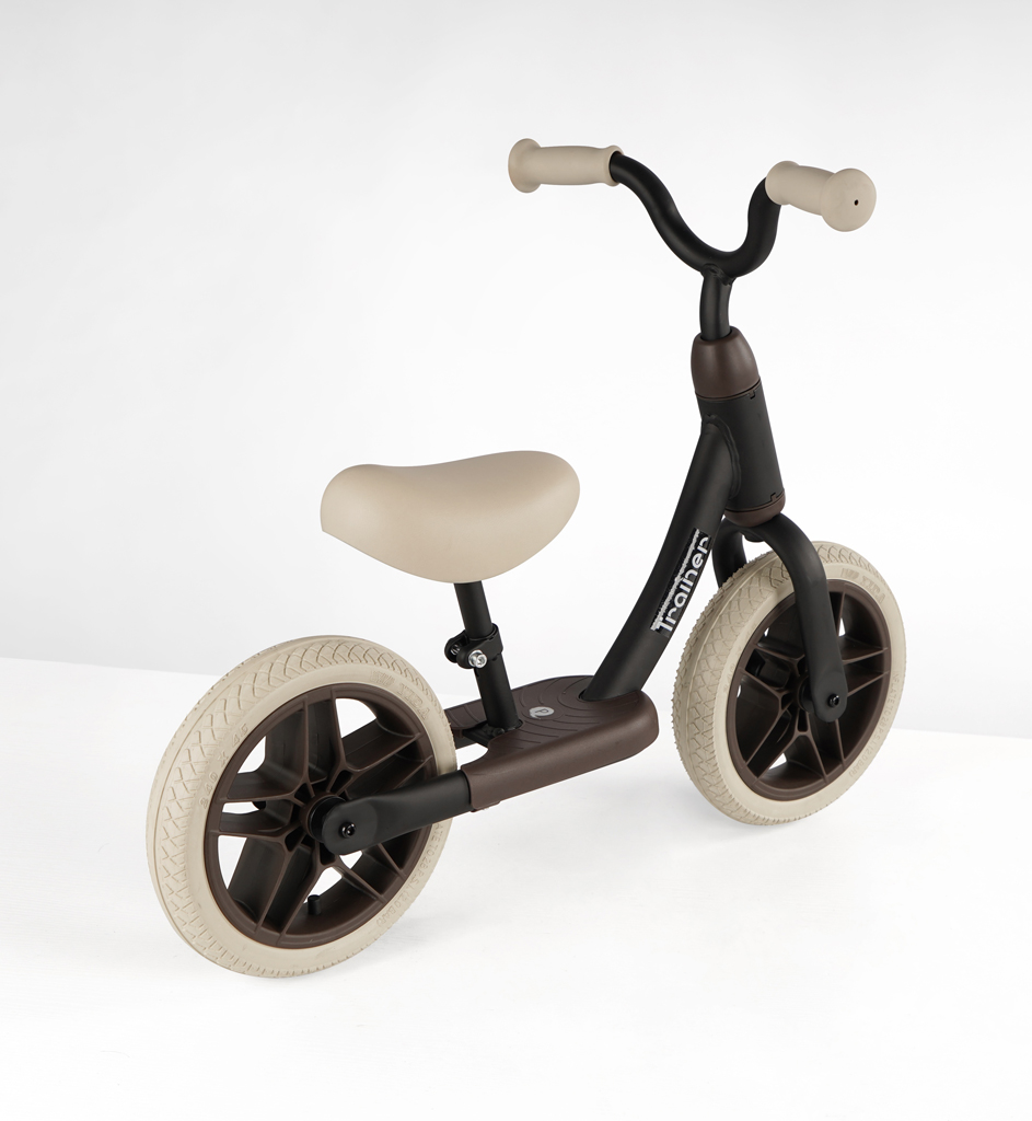 QPLAY Odrážedlo Trainer Silver, věk 2-4 roky