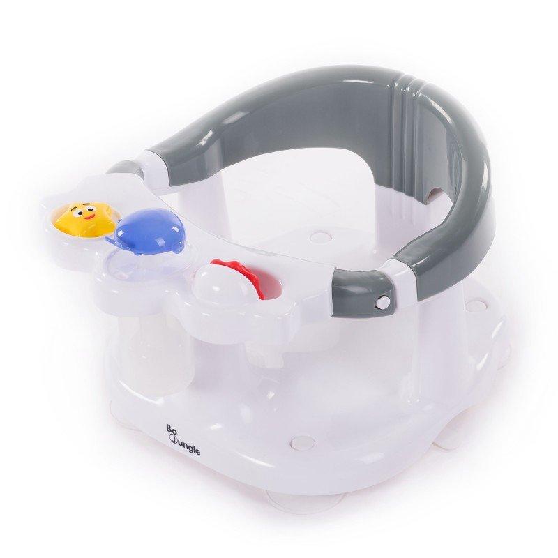 BO JUNGLE Sedátko do vane B-Bath Seat Grey/White