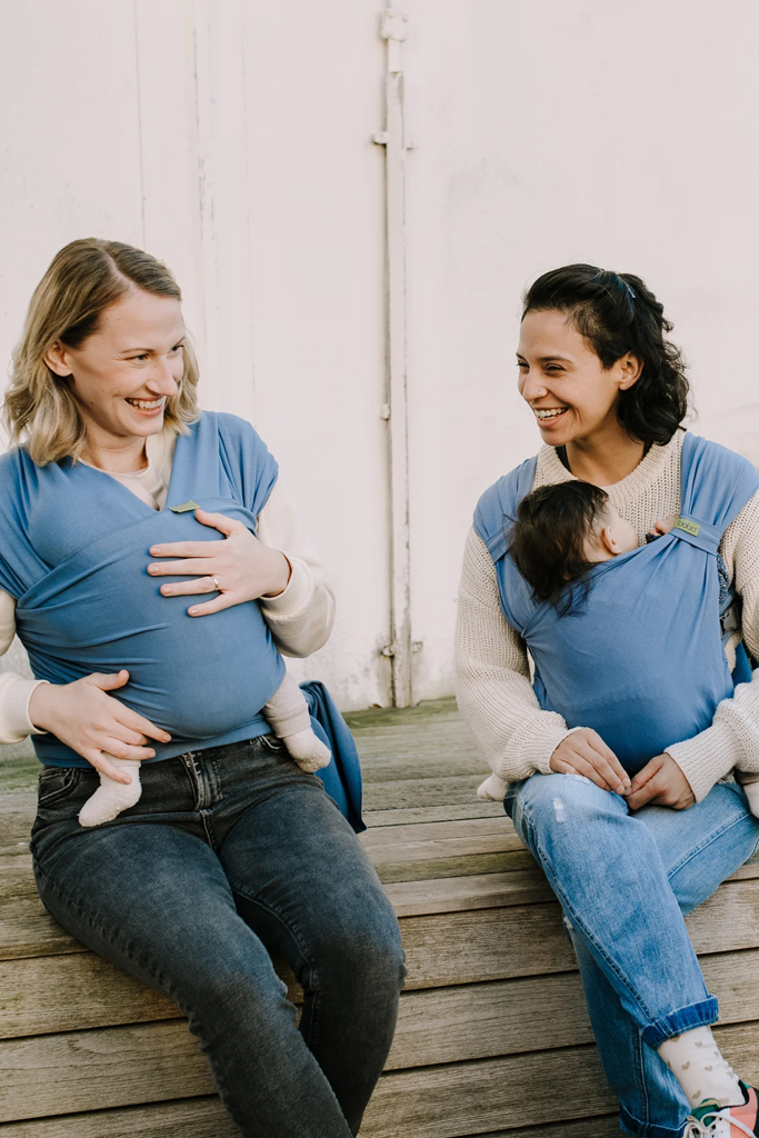 BOBA Nosič detí Boba Bliss Vintage Navy Blue V2