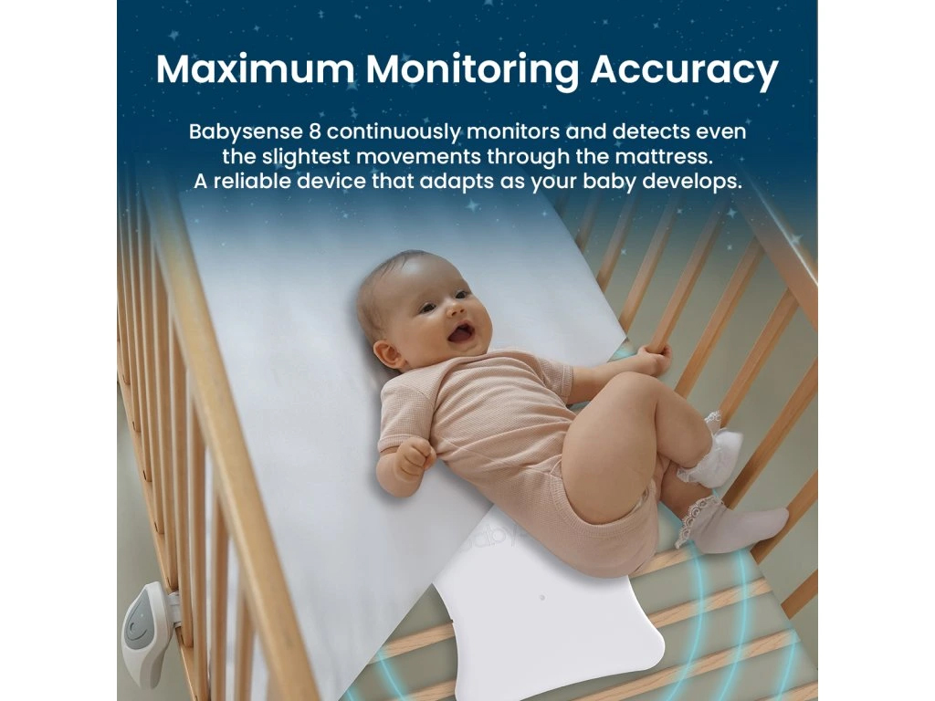 BABYSENSE Monitor dychu novej generácie Babysense 8