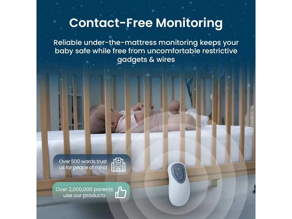 BABYSENSE Monitor dychu novej generácie Babysense 8