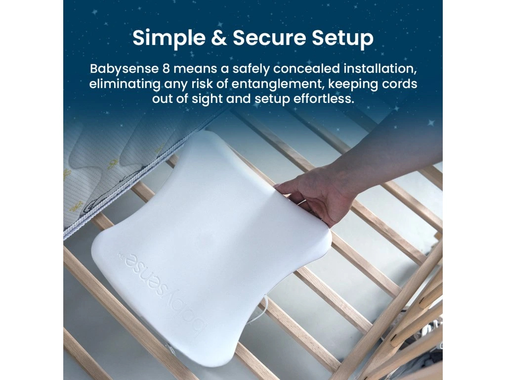 BABYSENSE Monitor dychu novej generácie Babysense 8