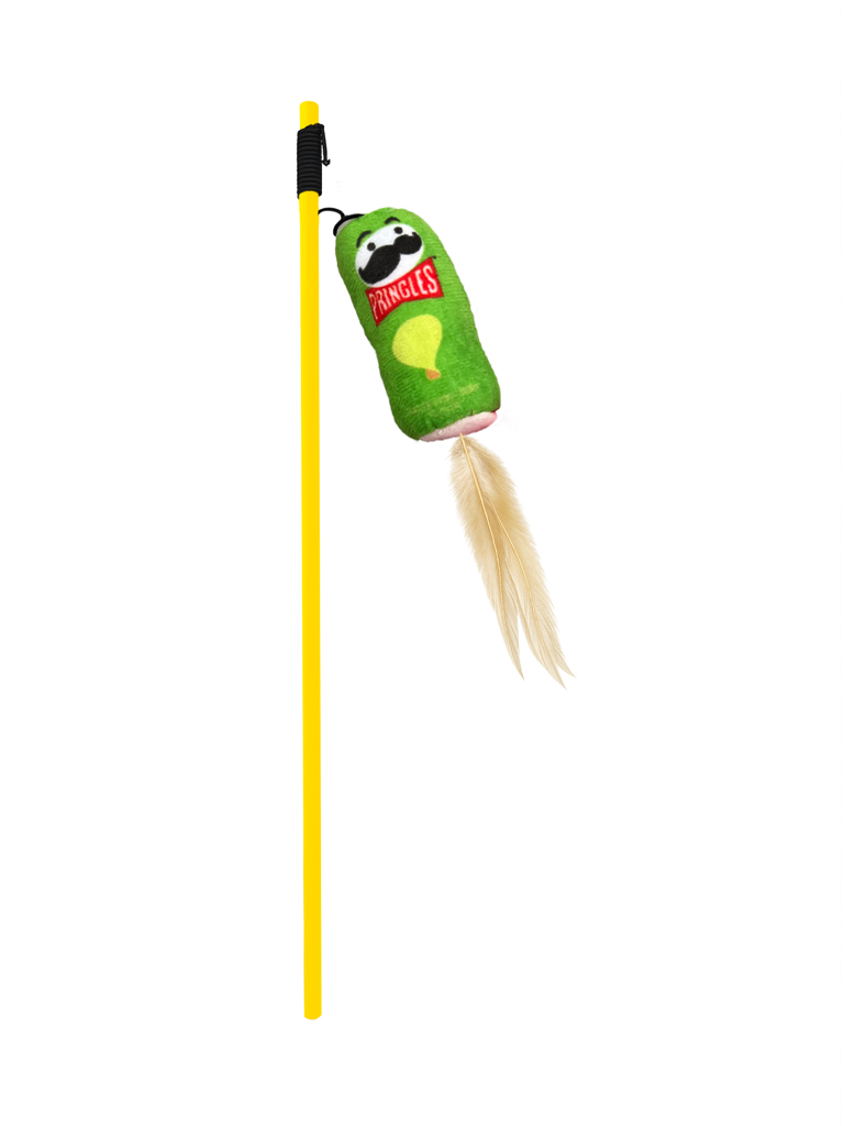 PRINGLES Hračka pro kočky Green