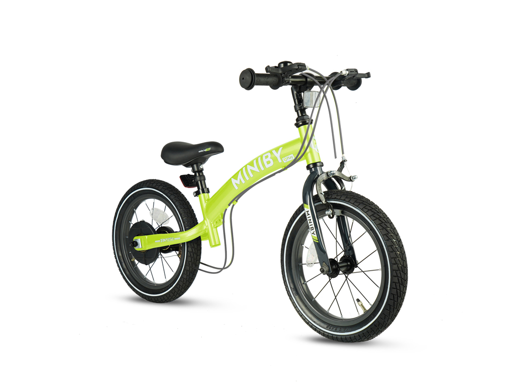 QPLAY Bicykel Miniby 3v1 Green, vek 2 - 8 rokov