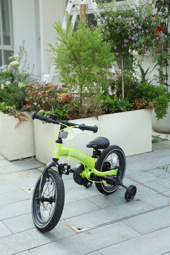 QPLAY Bicykel Miniby 3v1 Green, vek 2 - 8 rokov