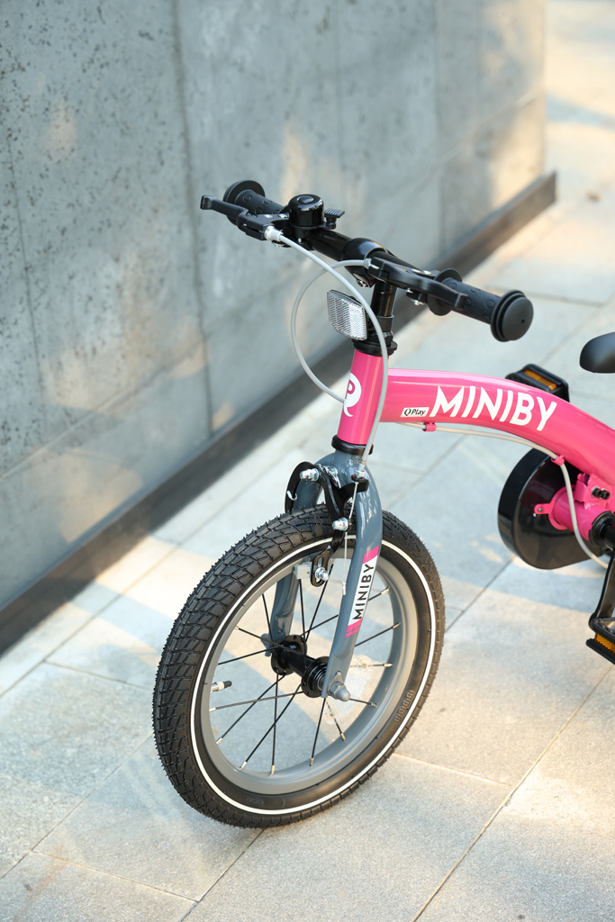 QPLAY Bicykel Miniby 3v1 Pink, vek 2 - 8 rokov