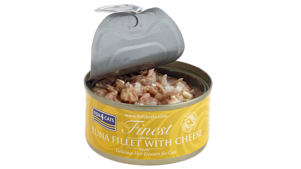 FISH4CATS Konzerva pre mačky Finest tuniak so syrom 70g