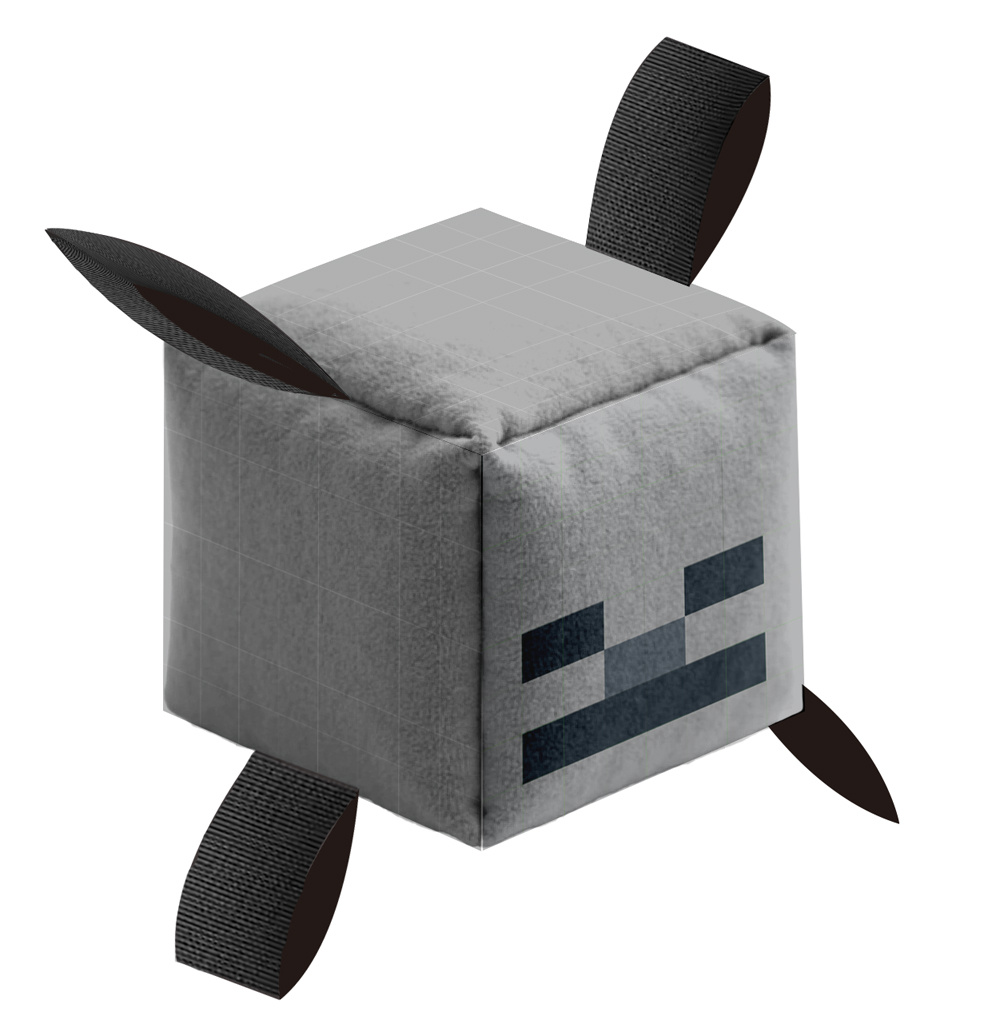 MINECRAFT Hračka pro psy žvýkací blok Skeleton