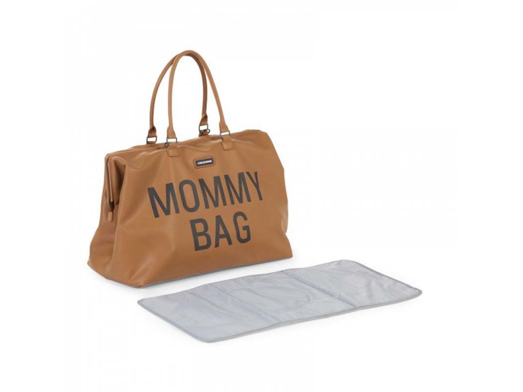 CHILDHOME Prebaľovacia taška Mommy Bag Brown