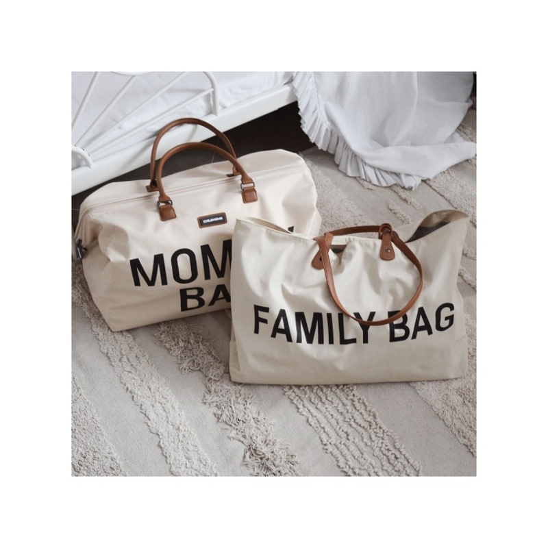 CHILDHOME Prebaľovacia taška Mommy Bag Off White
