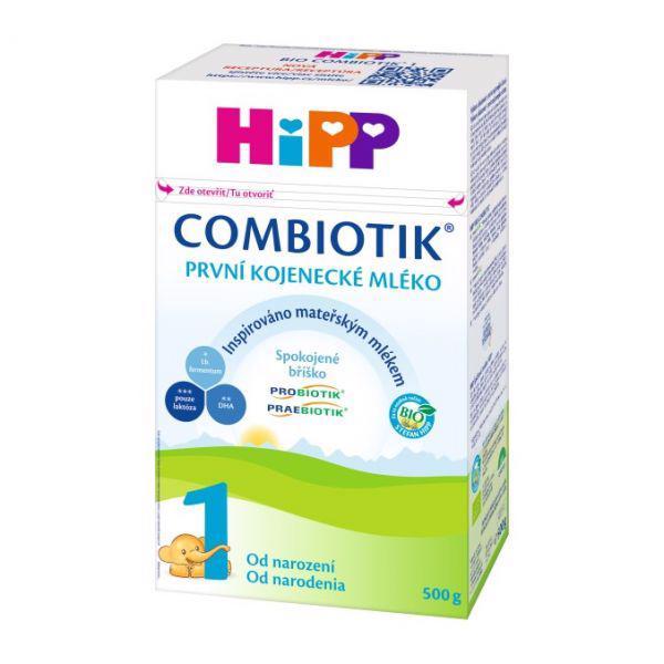 Mlieko dojčenské 1 počiatočné BIO Combiotik 500g Hipp