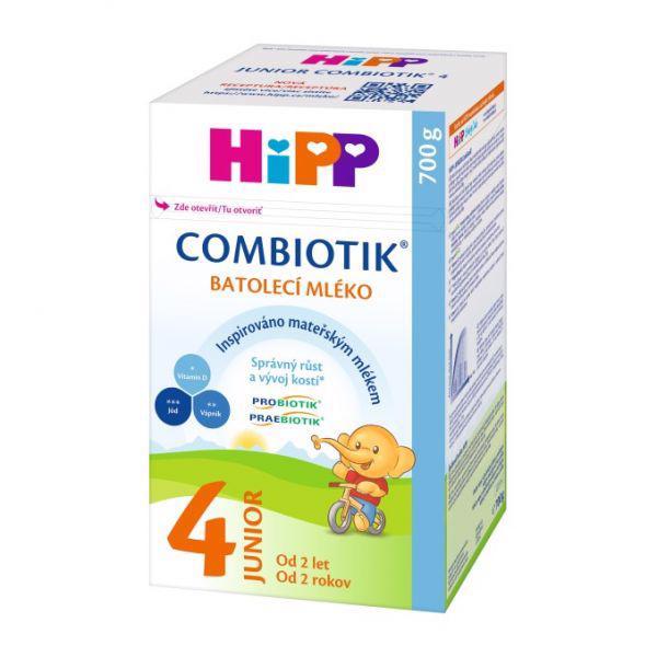 Mlieko dojčenské 4 batoľacie Junior Combiotik 700g Hipp