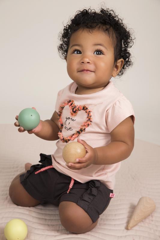 DIRKJE Nohavice krátke 86 Smokey Grey