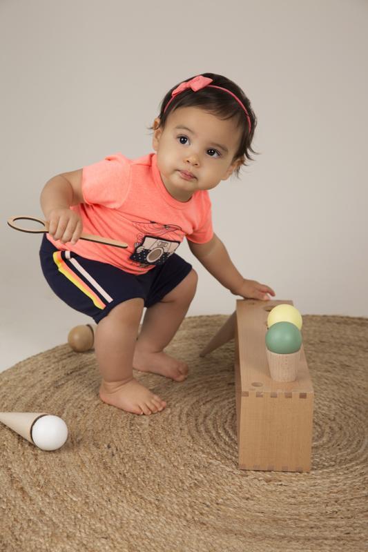 DIRKJE Nohavice krátke 74 Navy