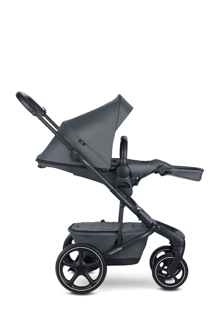 EASYWALKER Kočík kombinovaný Harvey⁵ Premium Mineral Grey XXL RWS