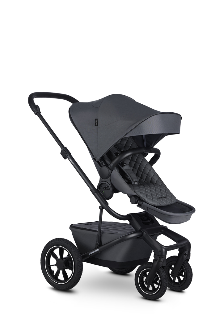 EASYWALKER Kočík kombinovaný Harvey⁵ Premium Mineral Grey XXL AIR