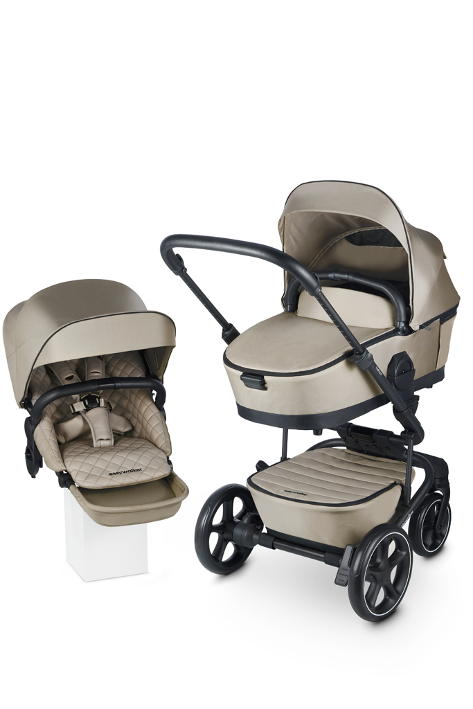 EASYWALKER Kočík kombinovaný Harvey⁵ Premium Pearl Taupe XXL RWS