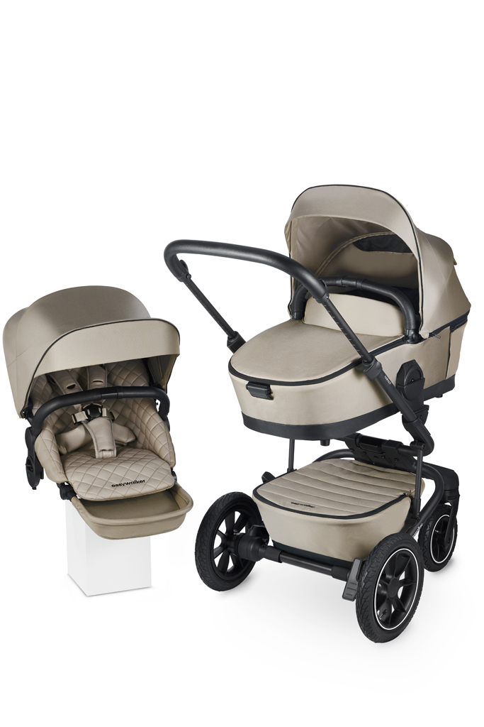 EASYWALKER Kočík kombinovaný Harvey⁵ Premium Pearl Taupe XXL AIR