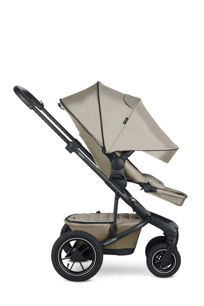 EASYWALKER Kočík kombinovaný Harvey⁵ Premium Pearl Taupe XXL AIR