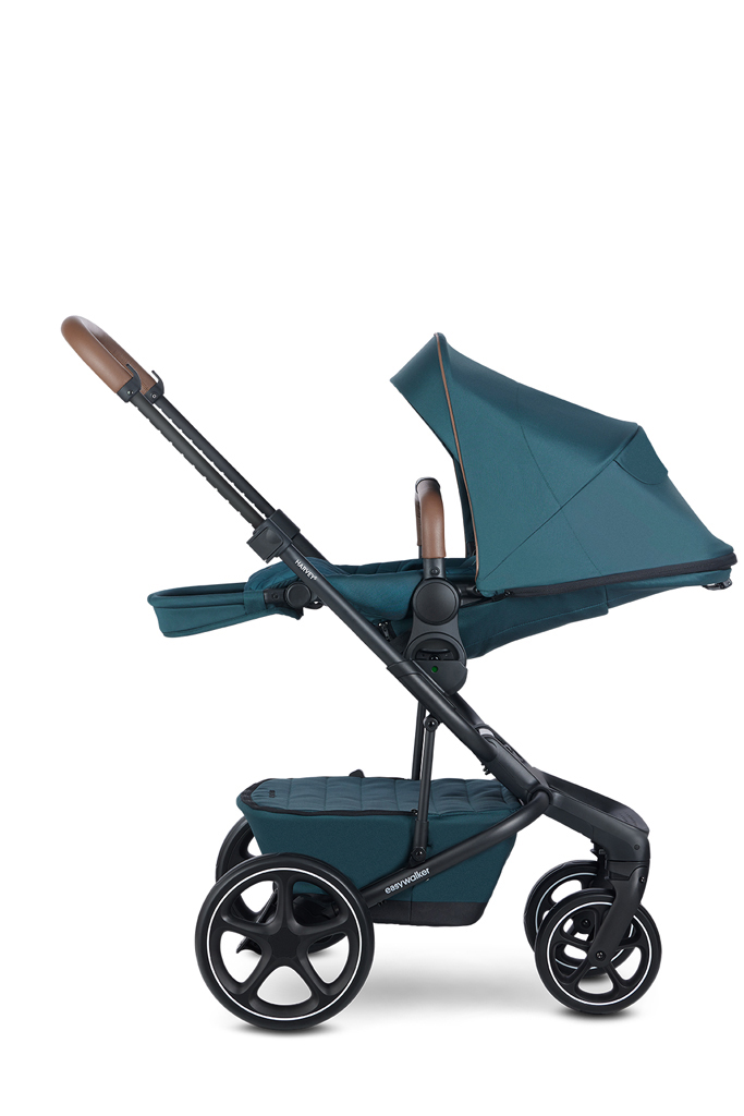 EASYWALKER Kočík kombinovaný Harvey⁵ Premium Jade Green XXL RWS