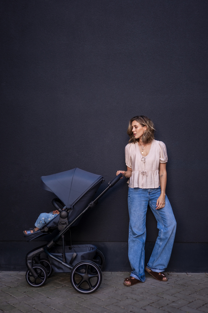 EASYWALKER Set XL kočárek kombinovaný Harvey NXT s příslušenstvím Mocha Brown