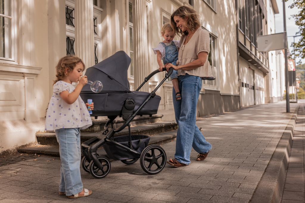 EASYWALKER Set XL kočárek kombinovaný Harvey NXT s příslušenstvím Mocha Brown