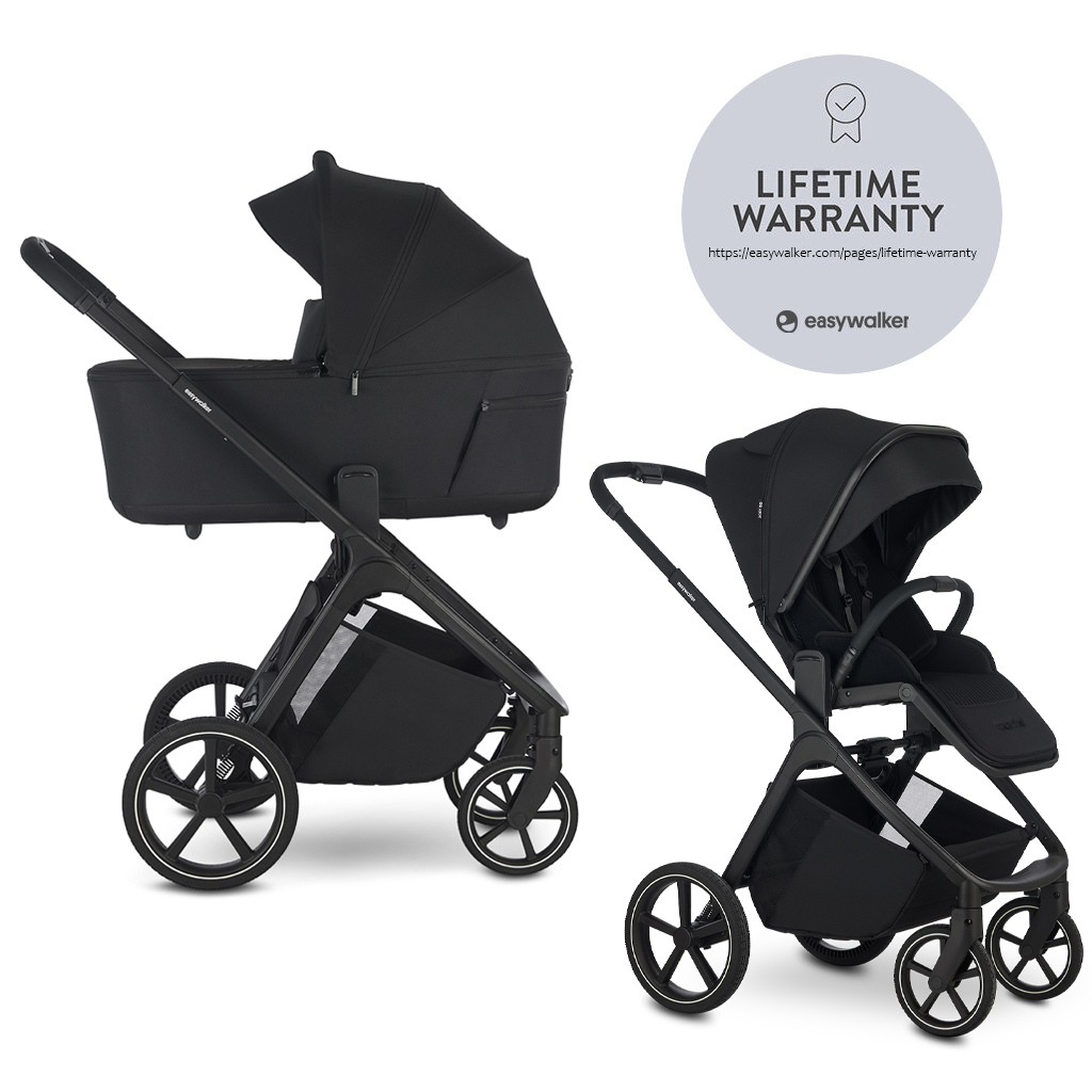 EASYWALKER Kočík kombinovaný Zoey Go Pure Black