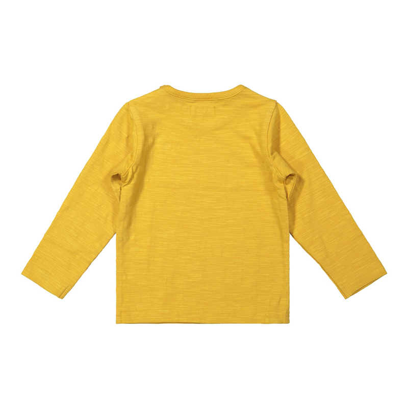 DIRKJE Tričko dl. rukáv Žlté chlapec 68