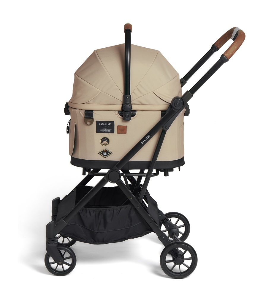 FIKAGO Kočík pre mačky / psov Flytta Plus Hygge Beige