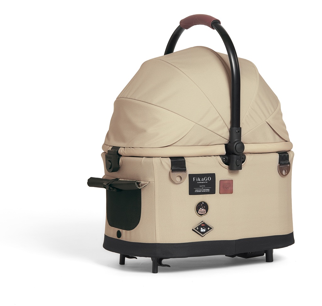 FIKAGO Kočík pre mačky / psov Flytta Plus Hygge Beige