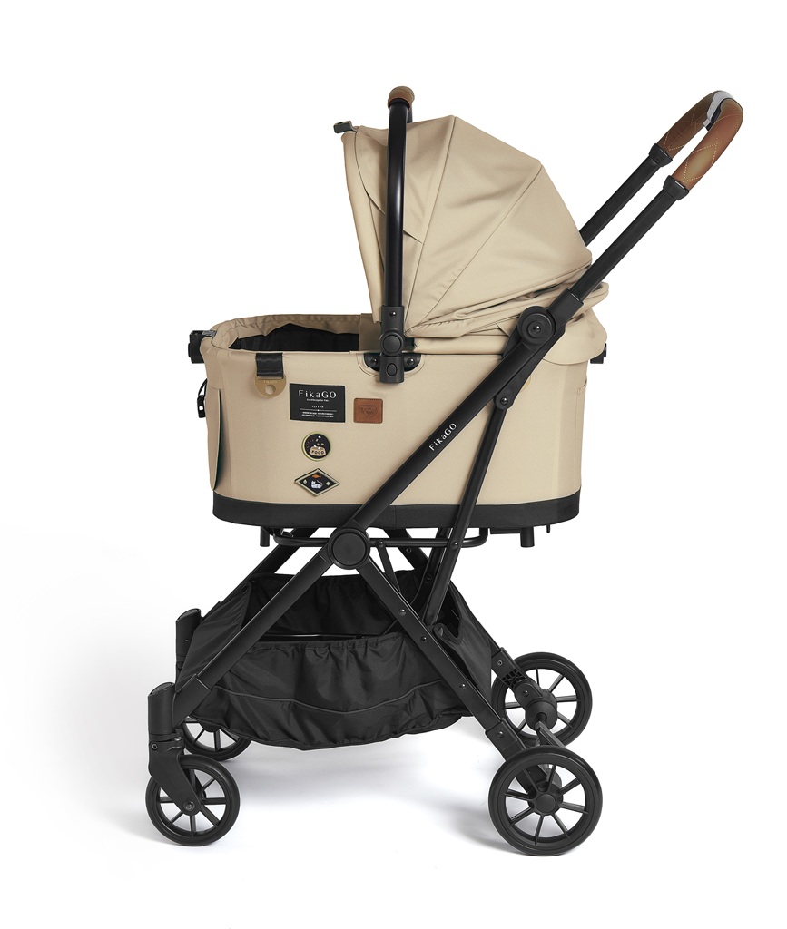 FIKAGO Kočík pre mačky / psov Flytta Plus Hygge Beige