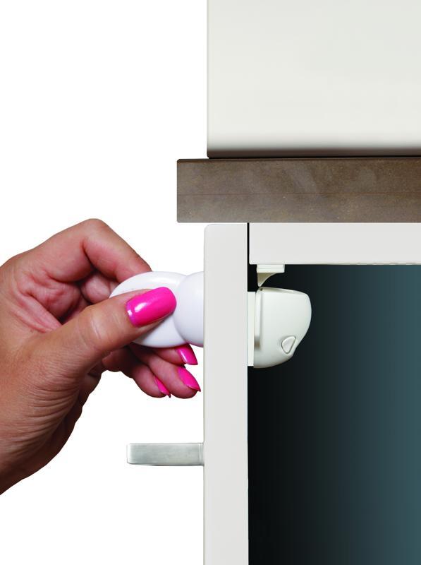 DREAMBABY Zámky magnetické 2 kusy + magnetický kľúč