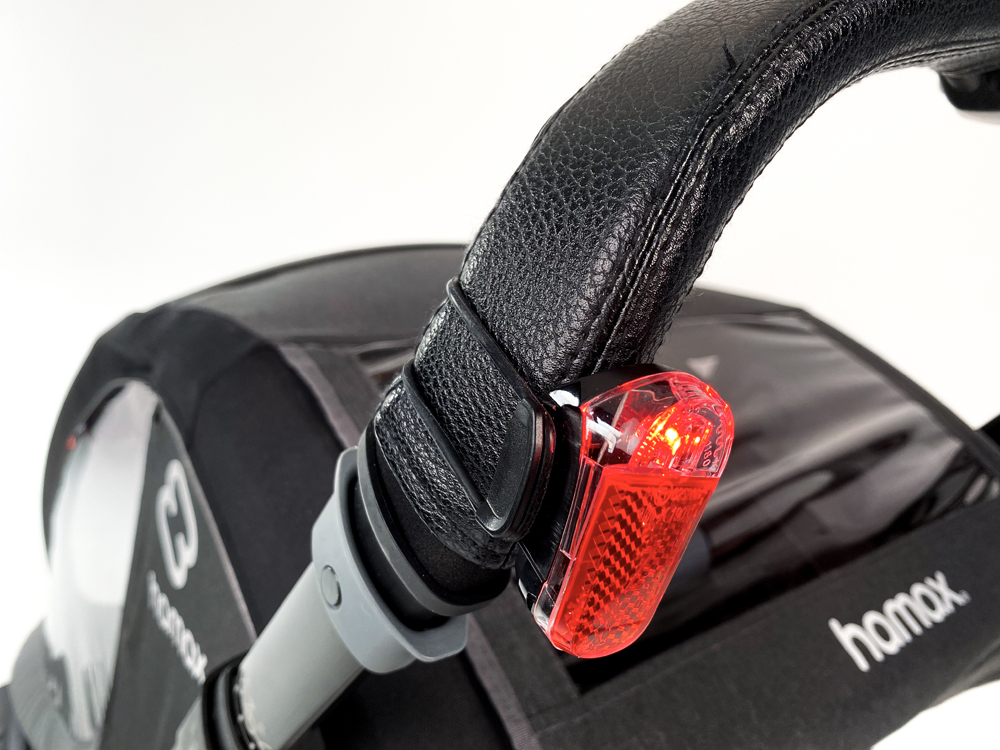 HAMAX Vozík vr. ramená + kočíkový set za bicykel Cocoon Grey/black
