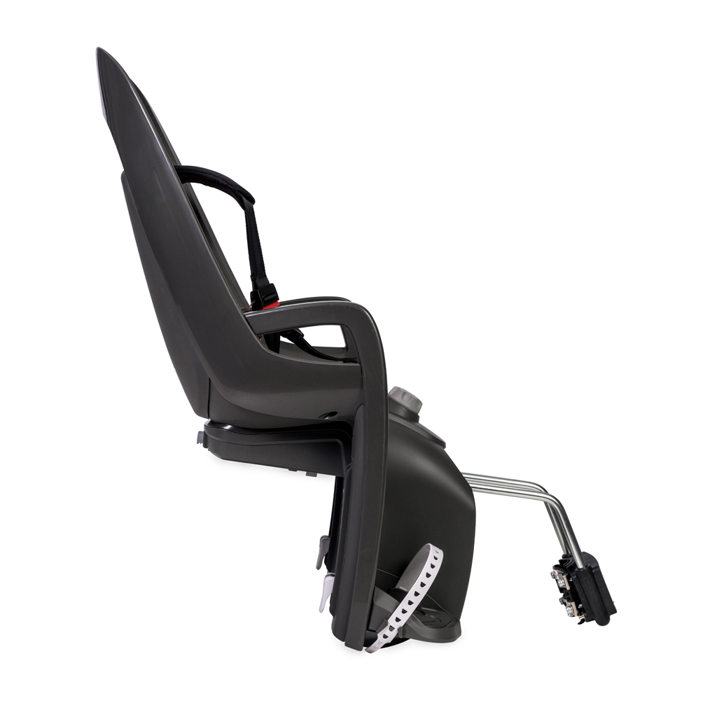 HAMAX Cyklosedačka s uzamykateľným zámkom Caress Dark Grey/Red