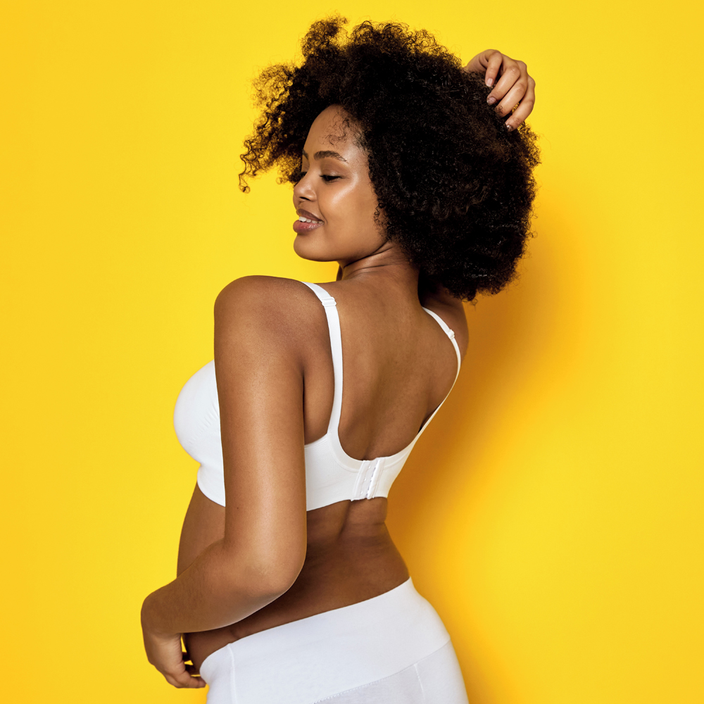 MEDELA Podprsenka tehotenská a dojčiaca ultra Keep Cool, čierna XXL