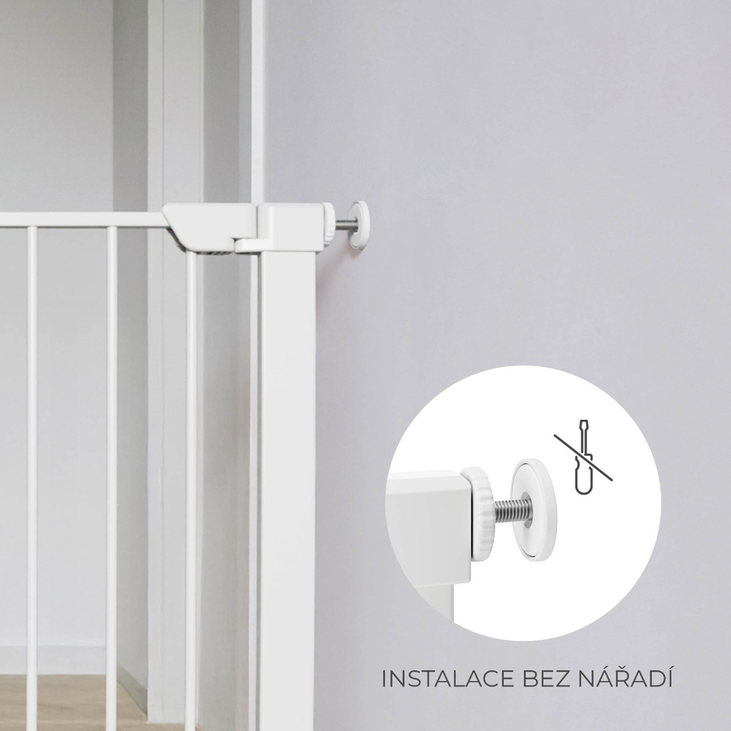 KINDERKRAFT Zábrana do dverí Safe Snap White