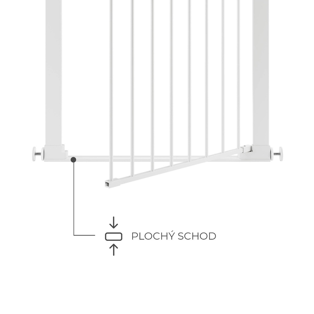 KINDERKRAFT Zábrana do dverí Safe Snap White