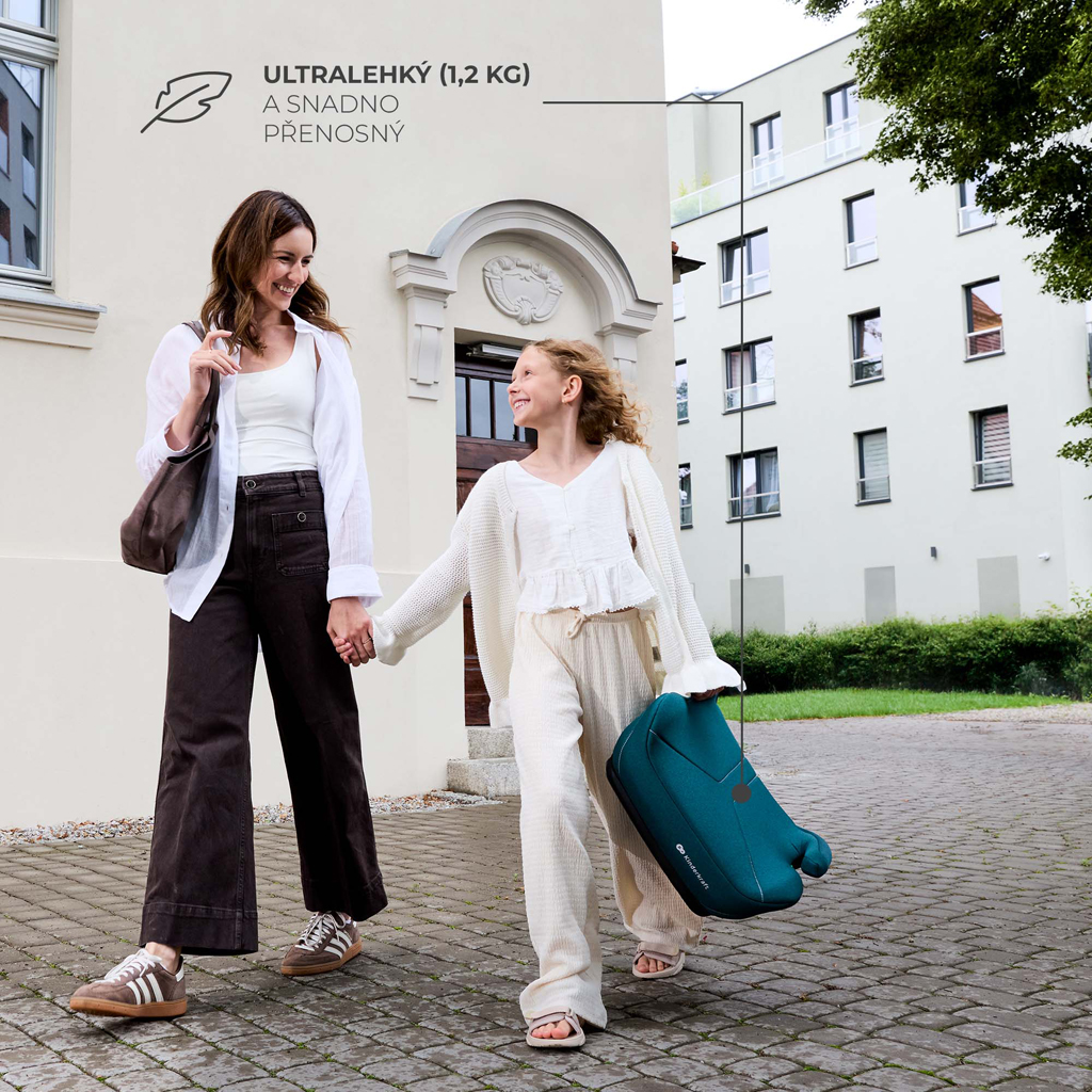 KINDERKRAFT Podsedák I-Boost 2 (125–150 cm) Pink