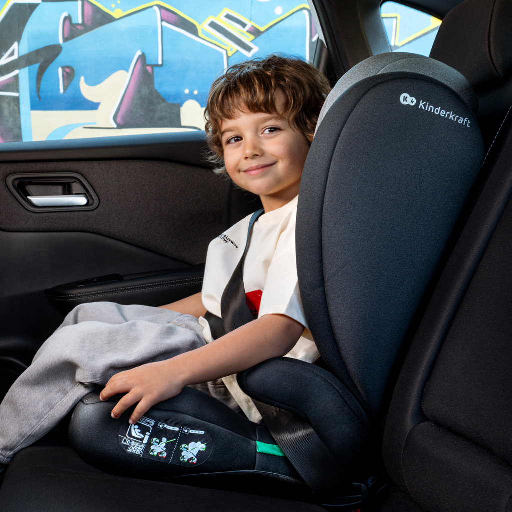 KINDERKRAFT Autosedačka i-Spark 2 Plus i-Size (100-150 cm) Black