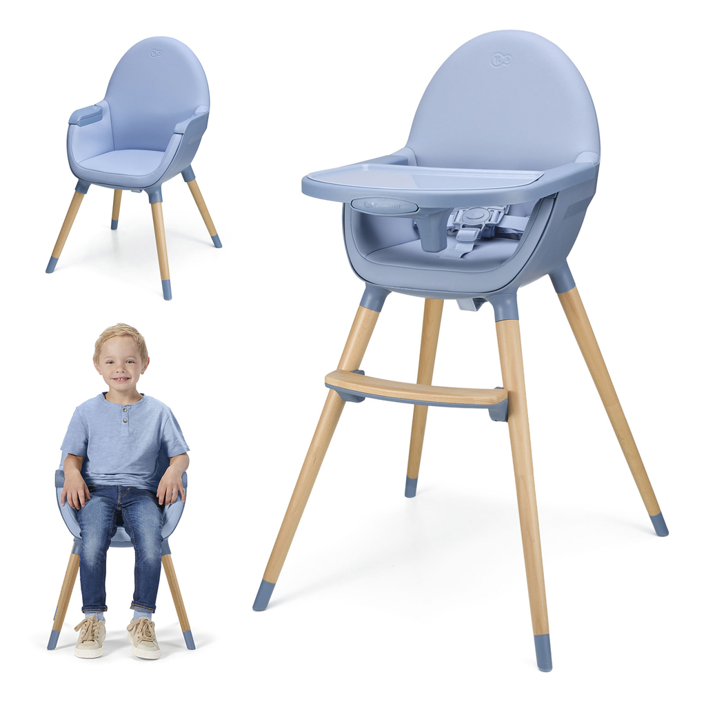KINDERKRAFT Stolička jedálenská FINI2 Nordic Breeze