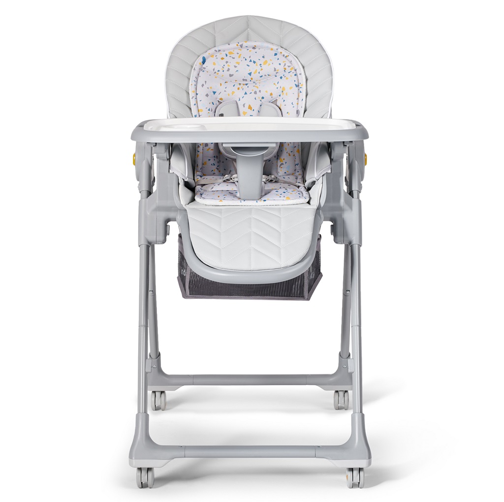 KINDERKRAFT SELECT Stolička jedálenská Lastree Grey, Premium