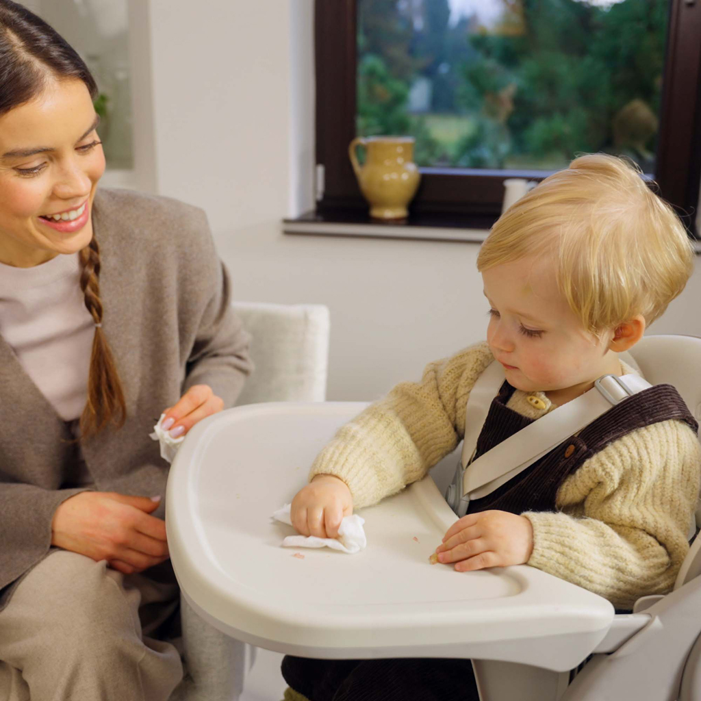 KINDERKRAFT Jedálenská stolička Tino Beige